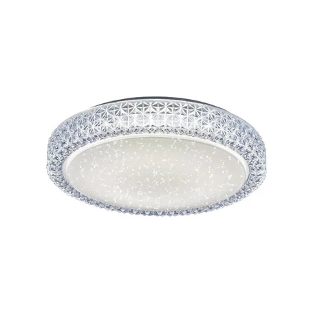 Elegáns, távirányítós mennyezeti LED lámpa állítható színhőmérséklettel, 24 – 36 W, 52 cm, fehér