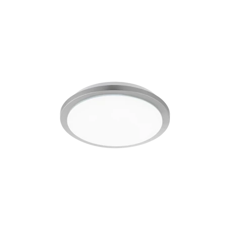 Energiatakarékos mennyezeti LED lámpa, 24W, 30cm, ezüst karima