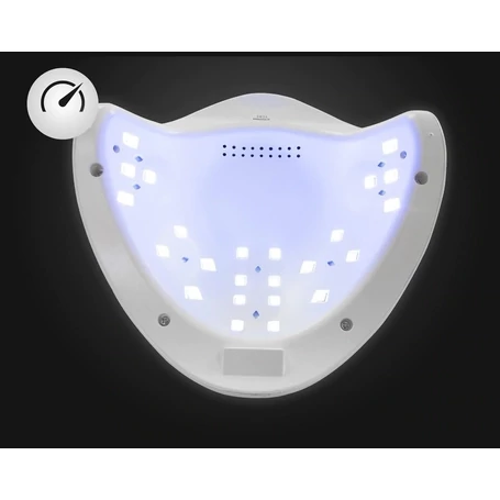 Digitális UV LED műkörmös lámpa, 48W teljesítmény, fehér