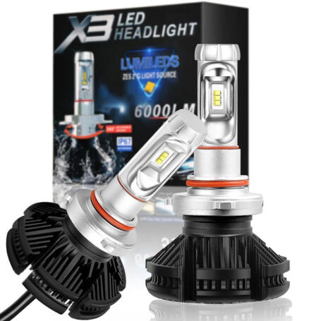 Lumiled X3 LED  autó fényszóró izzó pár 881 foglalattal - hidegfehér