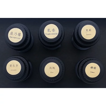 Mayci természetes növényi kivonatokból készült illóolaj válogatás díszdobzban, 6x10ml