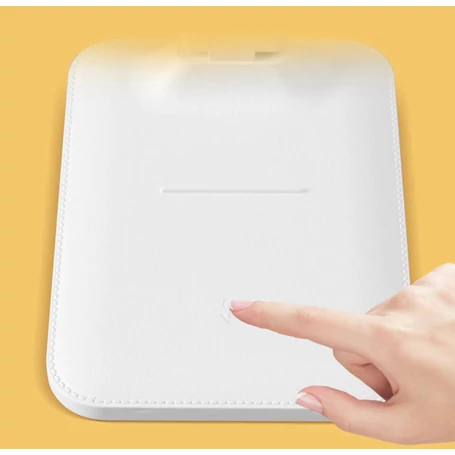 Állítható színhőmérsékletű és fényerejű asztali LED lámpa telefontartóval, 5W