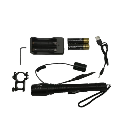 Power Style cseppálló nagy teljesítményű zoom zseblámpa készlet