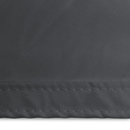 Napvitorla - árnyékoló teraszra, erkélyre és kertbe háromszög alakú 5x5x5 m grafit színben - polyester (vízálló)