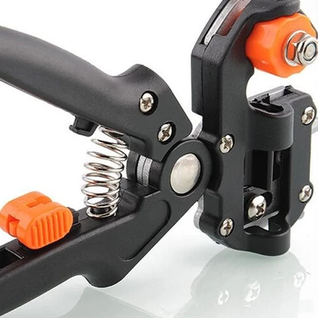 Oltóolló készlet oltáshoz és fametszéshez, cipzáras tokban