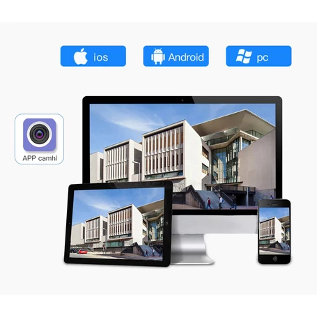 Kültéri távolról vezérelhető  WiFi PTZ biztonsági kamera