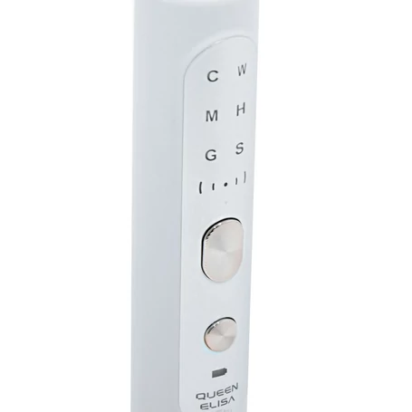 Queen Elisa Q1 szónikus elektromos fogkefe, 4 db cserélhető fejjel