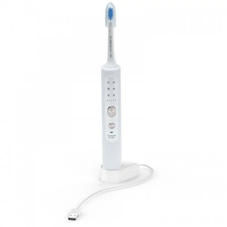 Queen Elisa Q1 szónikus elektromos fogkefe, 4 db cserélhető fejjel