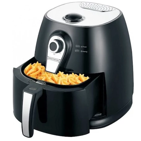 Royalty Line légkeveréses sütő, 3 literes 1400w, fekete