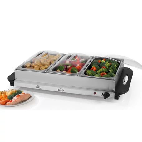 Royalty Line 3 részes svédasztalos kiszolgáló és melegentartó