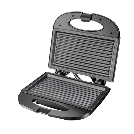 Royalty Line elektromos grill és szendvics sütő 750W teljesítmény, fekete