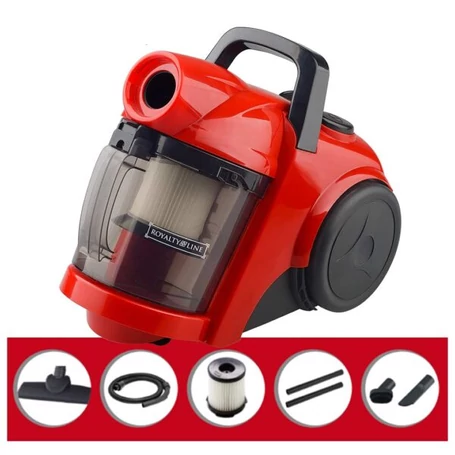 Royalty Line porzsák nélküli, ciklon rendszerű porszívó, piros, 700 W