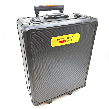 Royal Kraft 372 részes racsnis szerszámkészlet műanyag kofferben