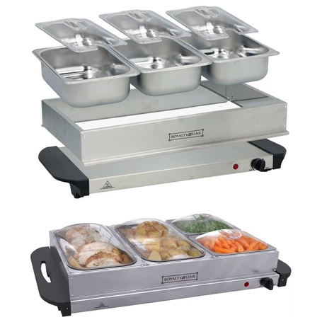 Royalty Line 4 részes svédasztalos kiszolgáló és melegentartó BFS-4.7