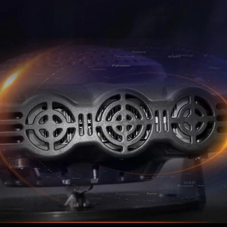 Szivargyújtós páramentesítő és fűtőventilátor, ventilátor, 150W