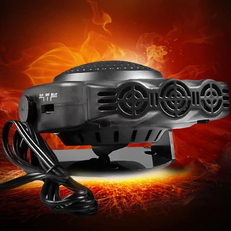 Szivargyújtós páramentesítő és fűtőventilátor, ventilátor, 150W