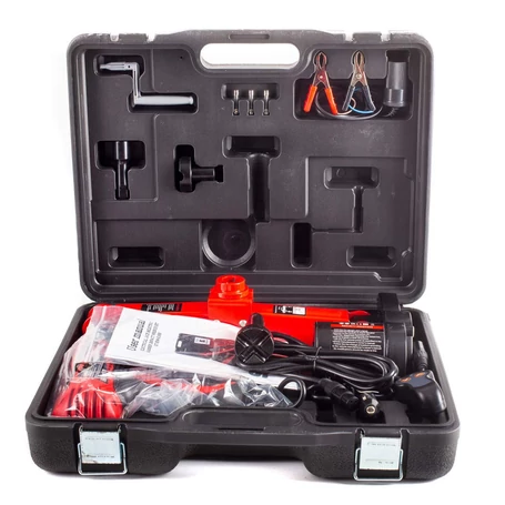 Straus kerékcsere készlet elektromos emelővel és ütvecsavarozóval