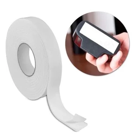 Kétoldalas szivacsos ragasztó, habszalag, ragasztószalag, 2 méter