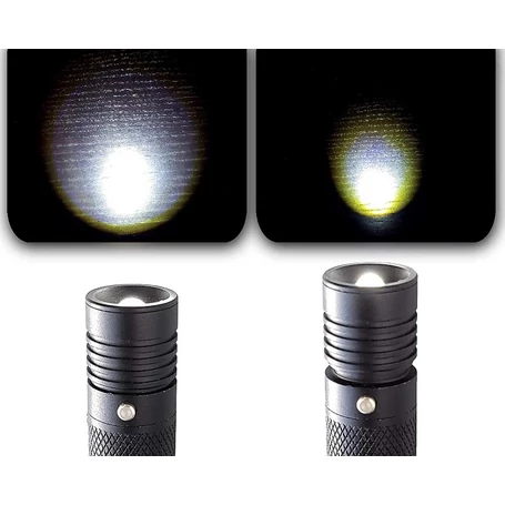 TacPen taktikai multifunkciós túlélő szerszám, zseblámpa