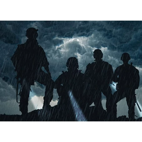 Fémházas multifunkciós akkus taktikai zseblámpa, fegyverlámpa készlet