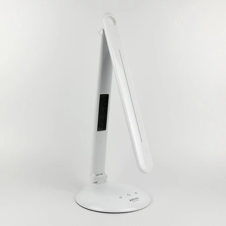 Multifunkciós szemkímélő asztali LED lámpa digitális órával és hőmérővel