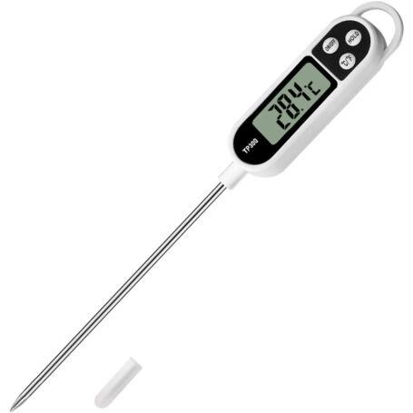 Digitális maghőmérő, konyhai hőmérő, folyadék hőmérő
