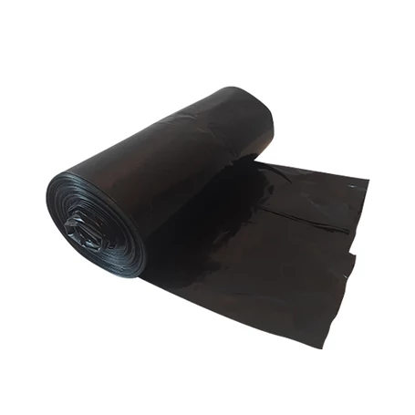 Fekete extra erős 200 literes szemeteszsák csomag, 10 db, 100x130cm