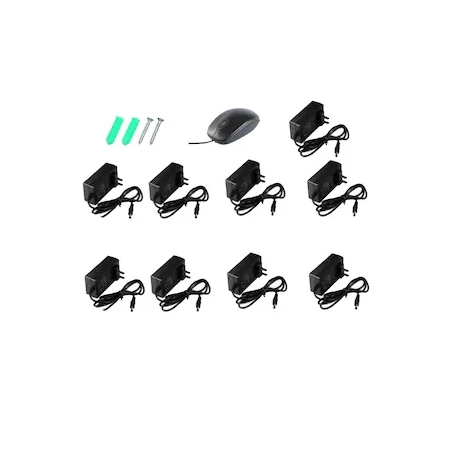 8 kamerás vezeték nélküli WiFi  FullHD biztonsági kamera rendszer