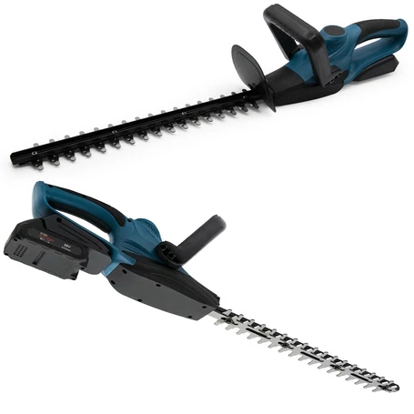 Akkumulátoros sövényvágó, 6000 mAh, 2 db 36V akkumulátorral és töltővel