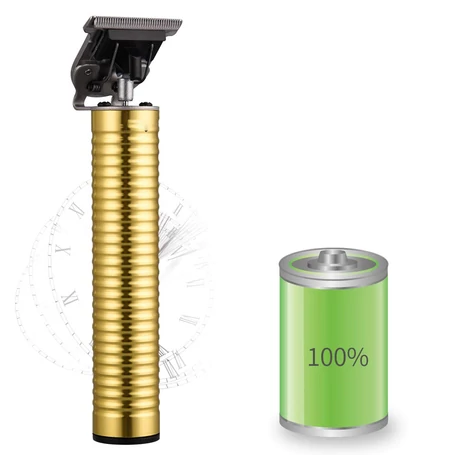 Profi fémházas akkumulátoros precíziós hajnyíró és trimmelő készlet