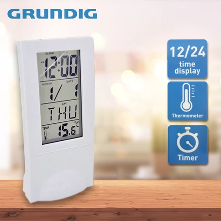 Grundig digitális időjárás állomás átlátszó kijelzővel