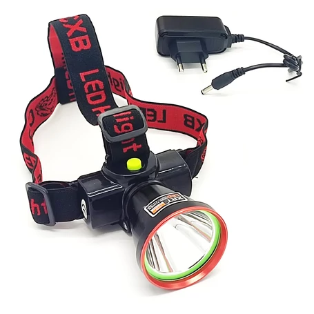 XRT nagy fényerejű, beépített akkumulátoros led fejlámpa 60W