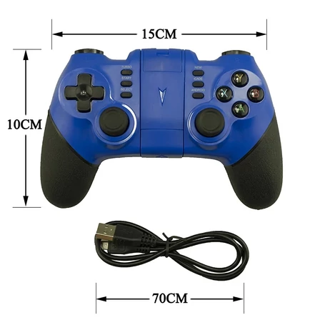 Vezeték nélküli kontroller okostelefonokhoz, tablethez és számítógéphez, kék