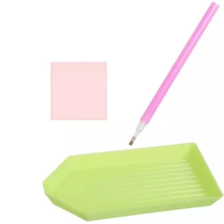 Gyémánt mozaik hímzés, Lovak, 5 dimenziós, 30×40 cm, többszínű