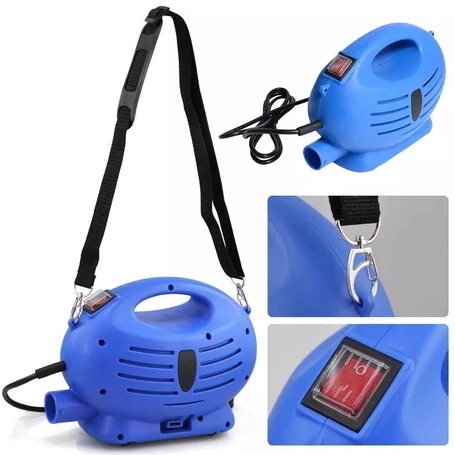 Professzionális, hordozható elektromos festékszóró, 650W, 800 ml, kék