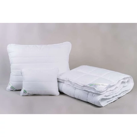 NATURTEX Aloe Vera extra puha és meleg téli garnitúra,140x200+70x90+40x50, hordtáskában, fehér