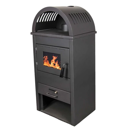 Termo Kreka K10 szabadon álló samott béléses íves kandalló 7 kW