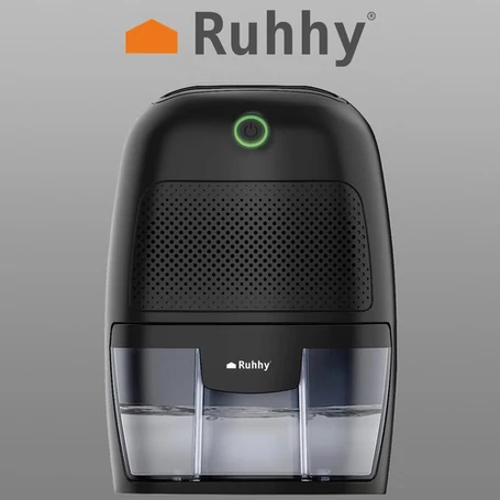 Páramentesítő, nedvességelnyelő, 300 ml/nap kapacitással, fekete színben