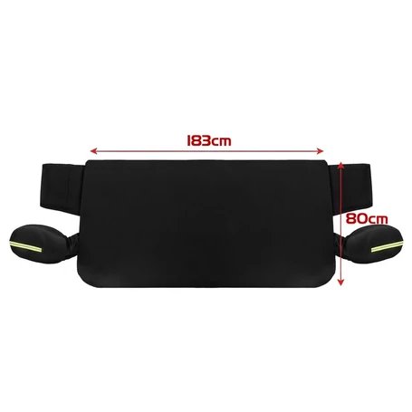 Univerzális strapabíró szélvédőtakaró autóhoz, fagyálló, vízálló és fényvisszaverő védőhuzat