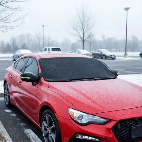 Univerzális strapabíró szélvédőtakaró autóhoz, fagyálló, vízálló és fényvisszaverő védőhuzat