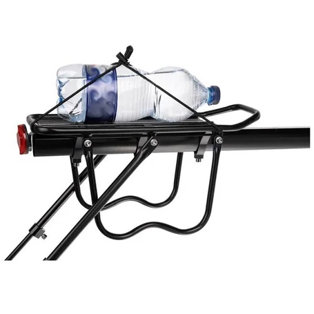 Alumínium állítható magasságú kerékpár csomagtartó, 50 kg teherbírás, gyors felszerelés