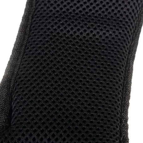 Fűkasza és bozótvágó hám, dupla vállpántos, fekete-narancssárga színben