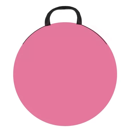 Játéksátor gyerekeknek bel- és kültérre, kastély témával, összecsukható, 135x105 cm méretben, rózsaszín