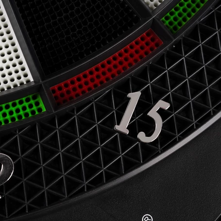 Trizand elektronikus darts tábla, 243 játékmóddal, LCD kijelzővel és automatikus pontszámlálóval, 6 nyíllal és hálózati adapterrel 