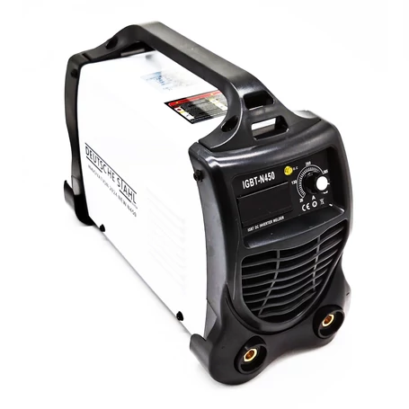Deutsche Stahl kompakt digitális inverteres hegesztő + pajzs, 450A IGBT-N450