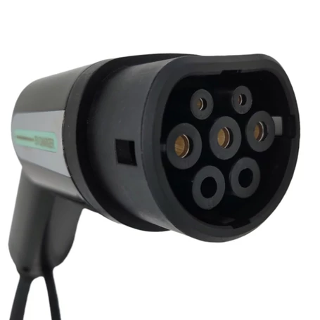 Hordozható elektromos autó töltő, váltóáramú, egyfázisú, 7KW