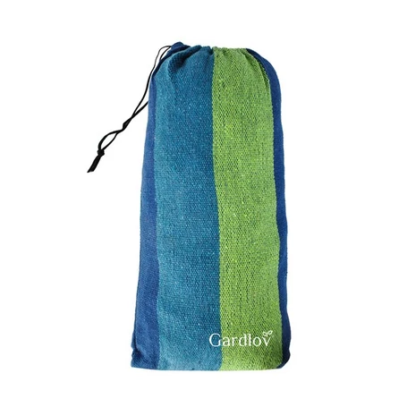 Kétszemélyes kerti függőágy, 190x150 cm méretben, 150 kg teherbírással, színes