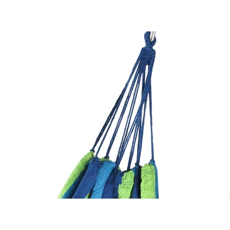 Kétszemélyes kerti függőágy, 190x150 cm méretben, 150 kg teherbírással, színes