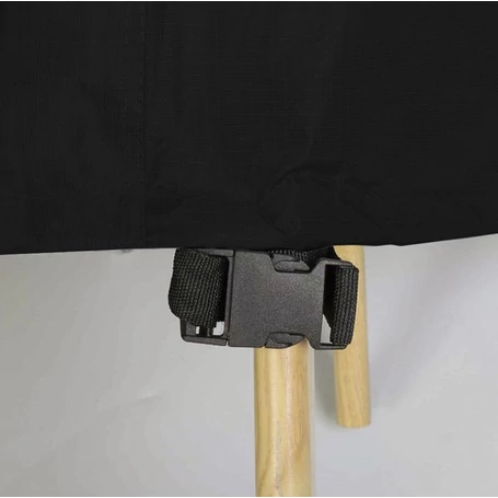 Kültéri grill takaróponyva, vízálló védőborítás, 100x60x95 cm méretben, fekete színben