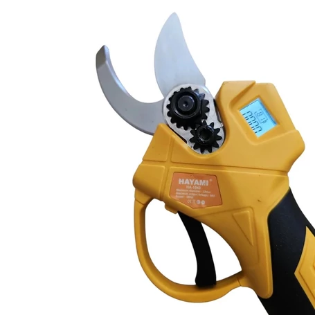 Elektromos kerti metszőolló, 68V teljesítmény, 30 mm vágás, 2 Li-ion akkumulátor, műanyag kofferben, tartozékokkal